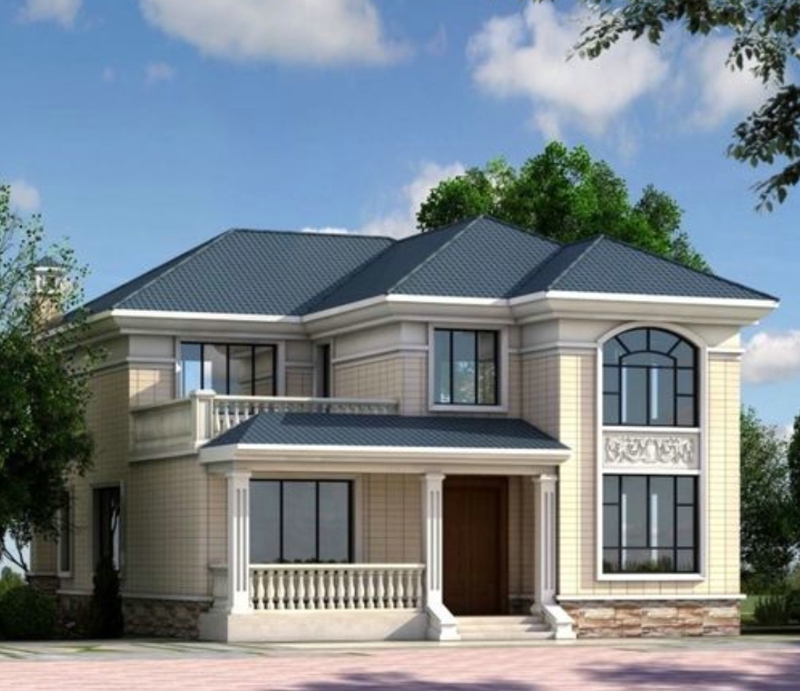 編號(hào):FO0029-歐式風(fēng)格別墅